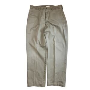 St. John's Bay Men's Beige Khaki Chino Loose Fit Straight Leg Pants Size 32x30